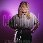 15-10-1983 Marga Scheide at studio in Amsterdam.

[keywords]Posed, Half Length, Eyecontact, Smiling, Singer[/keywords]